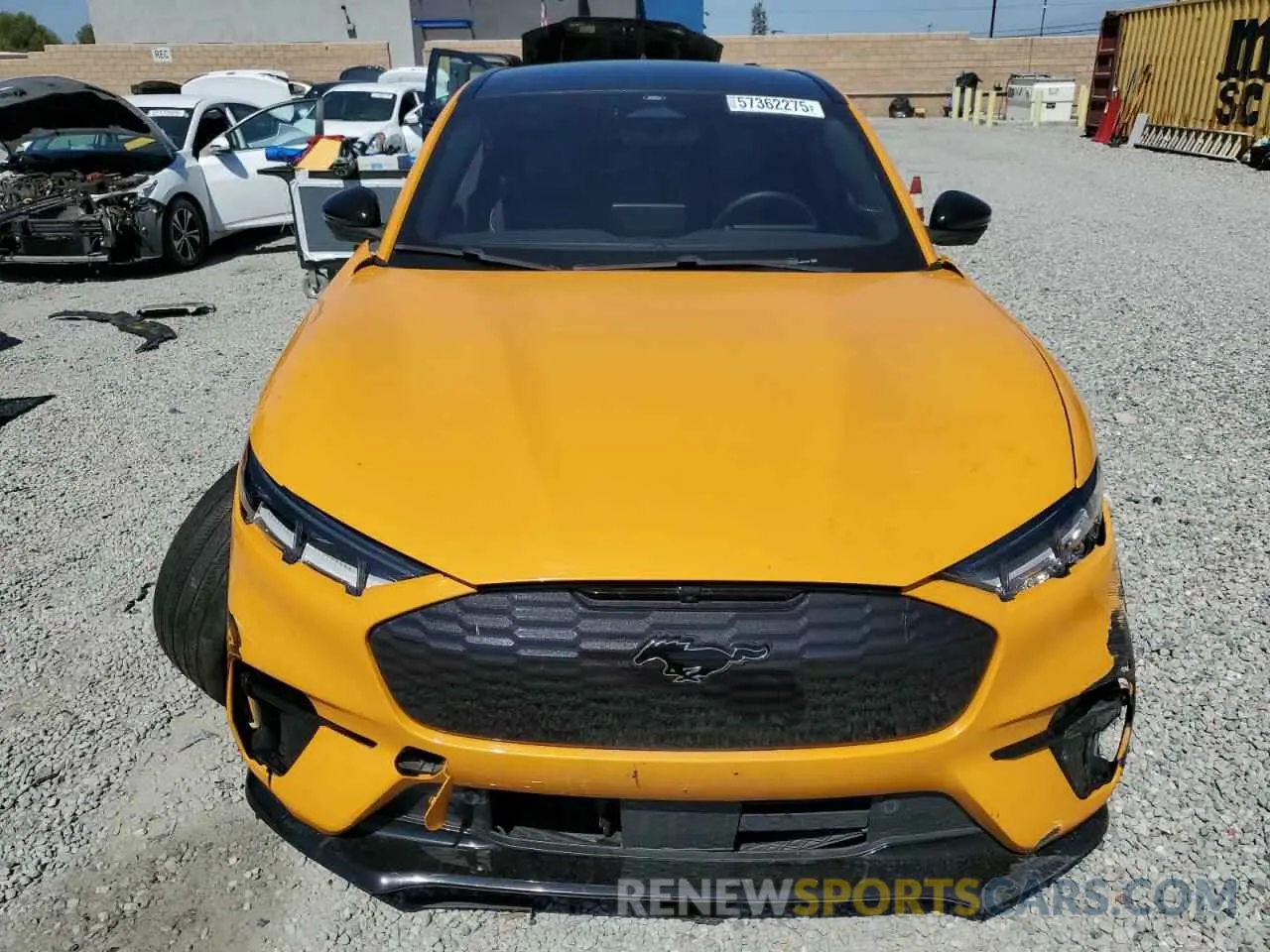 5 Photograph of a damaged car 3FMTK4SE1NMA10334 FORD MUSTANG 2022