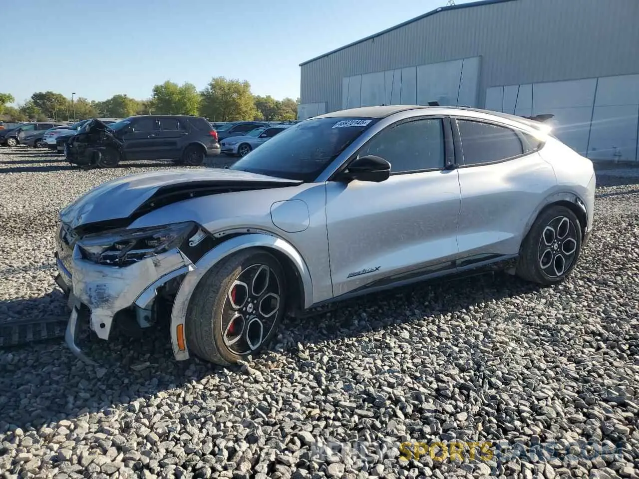 1 Photograph of a damaged car 3FMTK4SE8NMA28748 FORD MUSTANG 2022