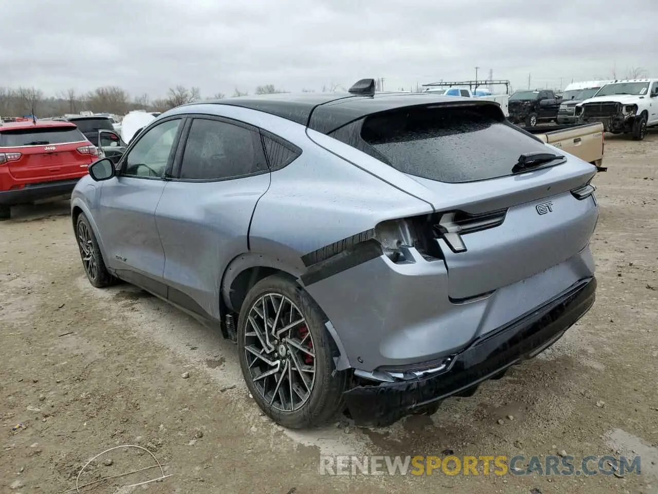 2 Photograph of a damaged car 3FMTK4SX1NMA52309 FORD MUSTANG 2022