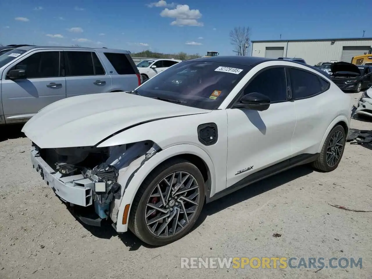 1 Photograph of a damaged car 3FMTK4SX7NMA38575 FORD MUSTANG 2022