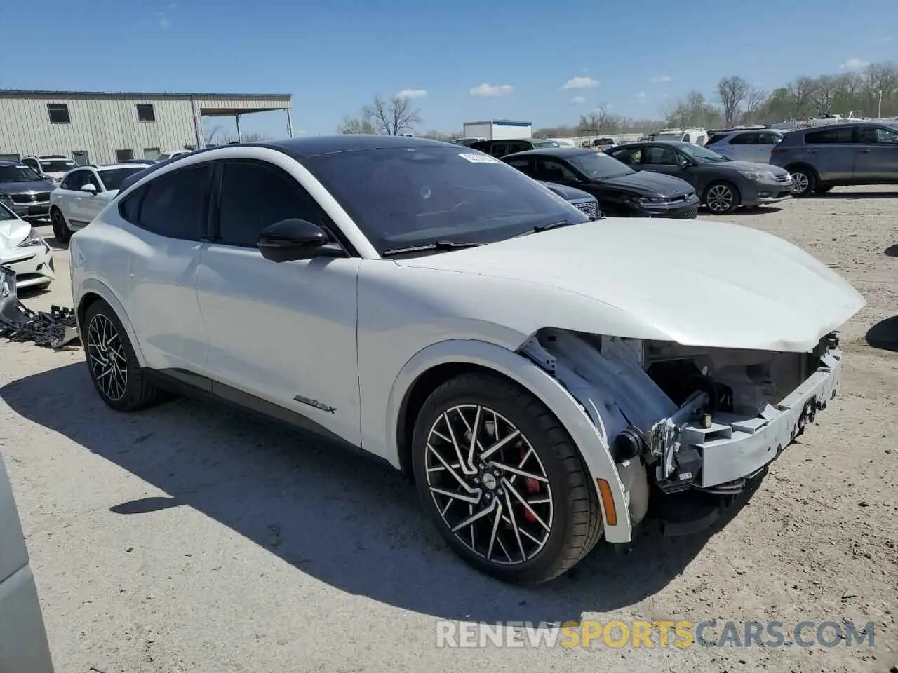 4 Photograph of a damaged car 3FMTK4SX7NMA38575 FORD MUSTANG 2022