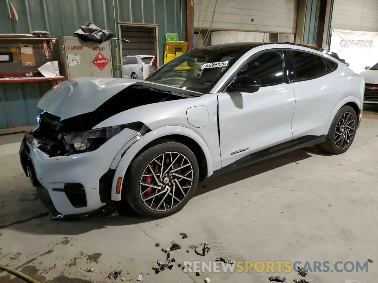 1 Photograph of a damaged car 3FMTK4SXXNMA31359 FORD MUSTANG 2022