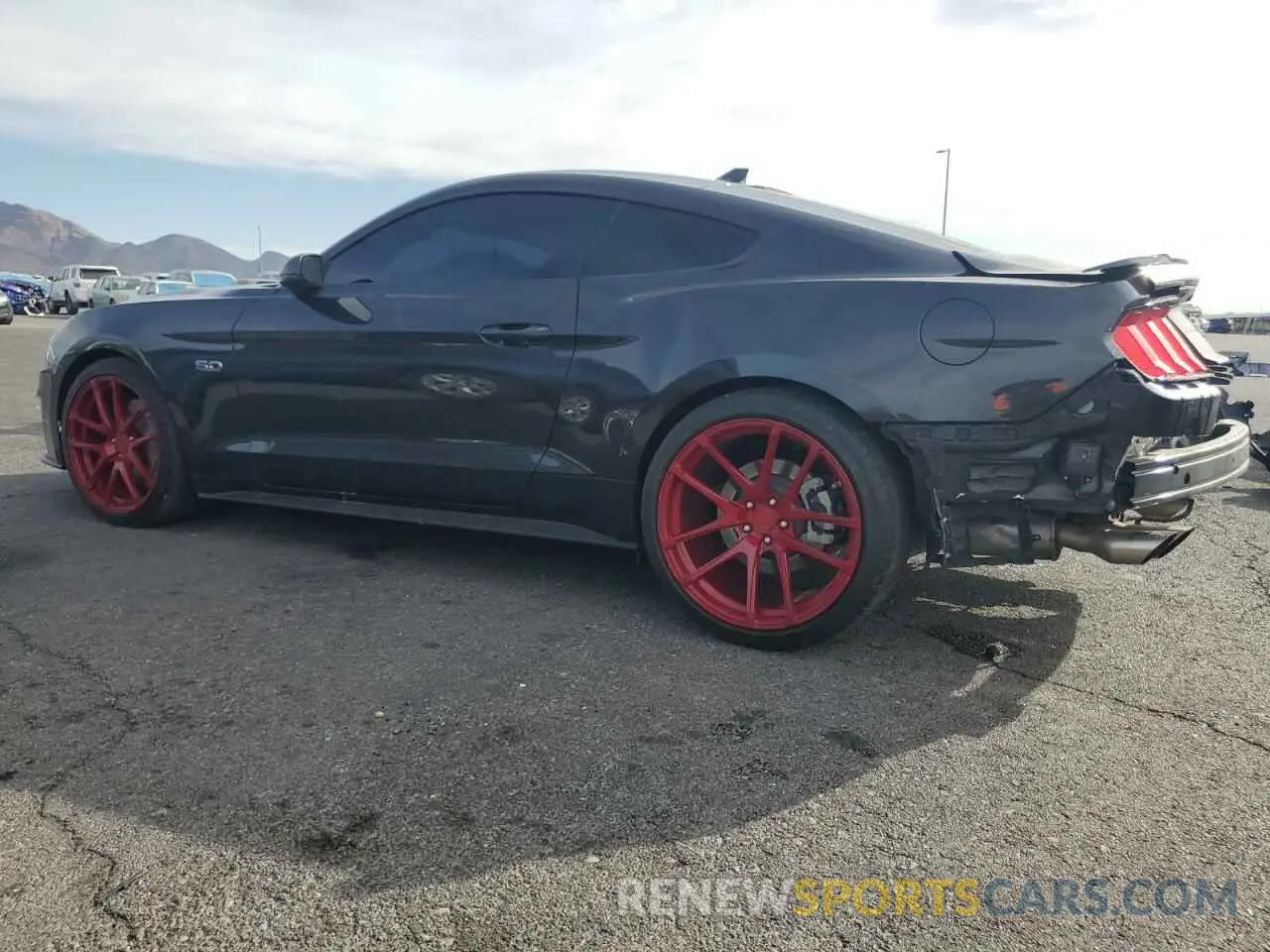 2 Photograph of a damaged car 1FA6P8CF0P5300306 FORD MUSTANG 2023
