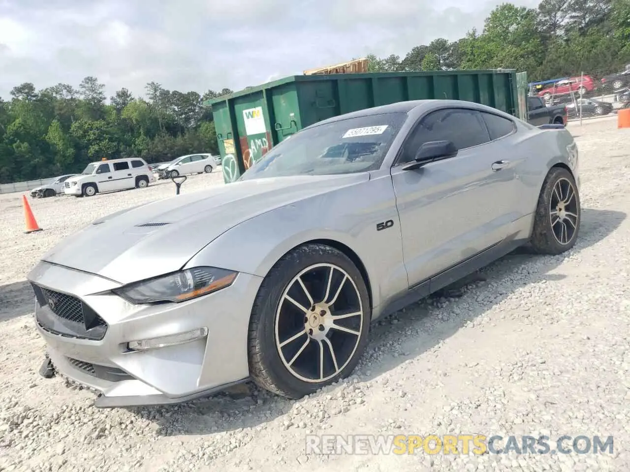 1 Photograph of a damaged car 1FA6P8CF0P5300998 FORD MUSTANG 2023