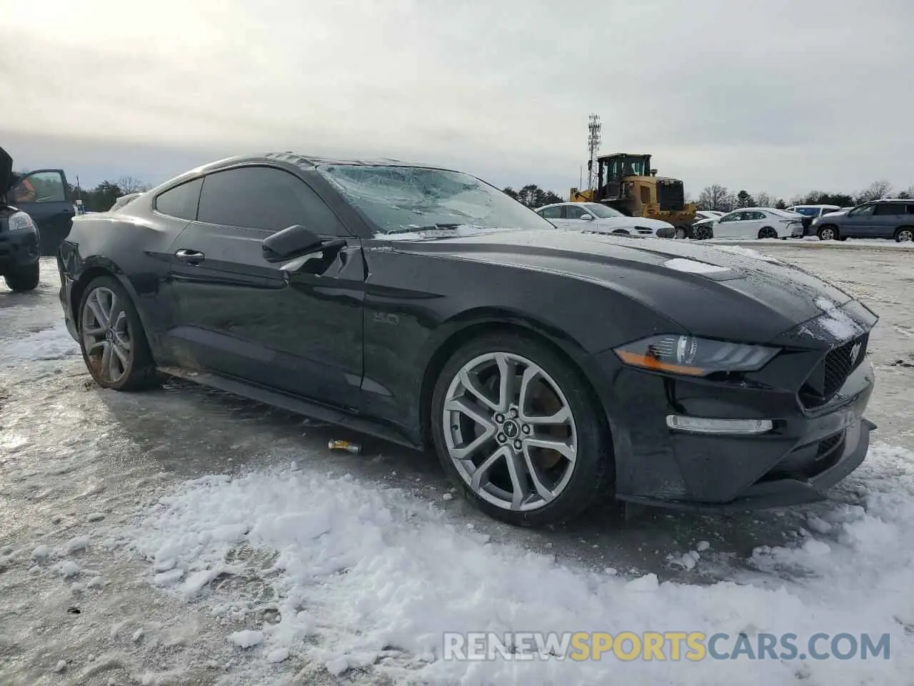 4 Photograph of a damaged car 1FA6P8CF0P5303819 FORD MUSTANG 2023