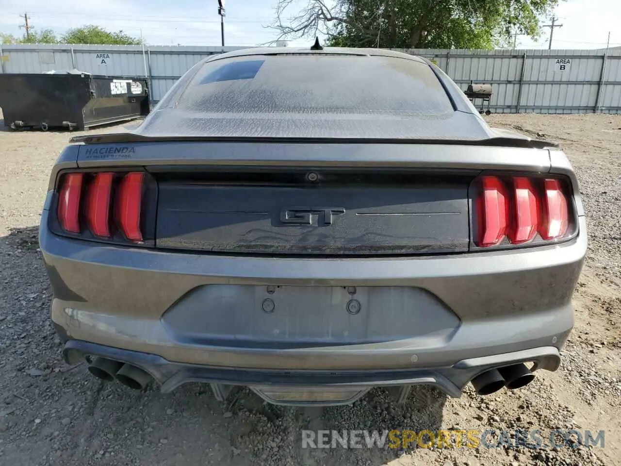 6 Photograph of a damaged car 1FA6P8CF0P5304565 FORD MUSTANG 2023