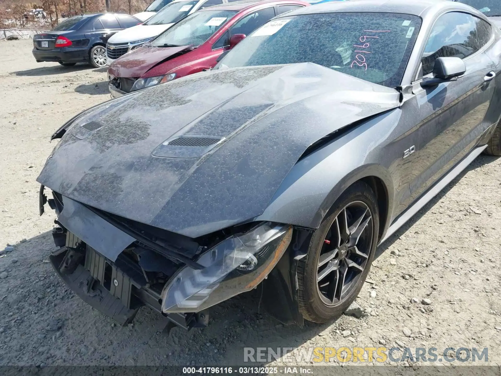 6 Photograph of a damaged car 1FA6P8CF1P5301691 FORD MUSTANG 2023