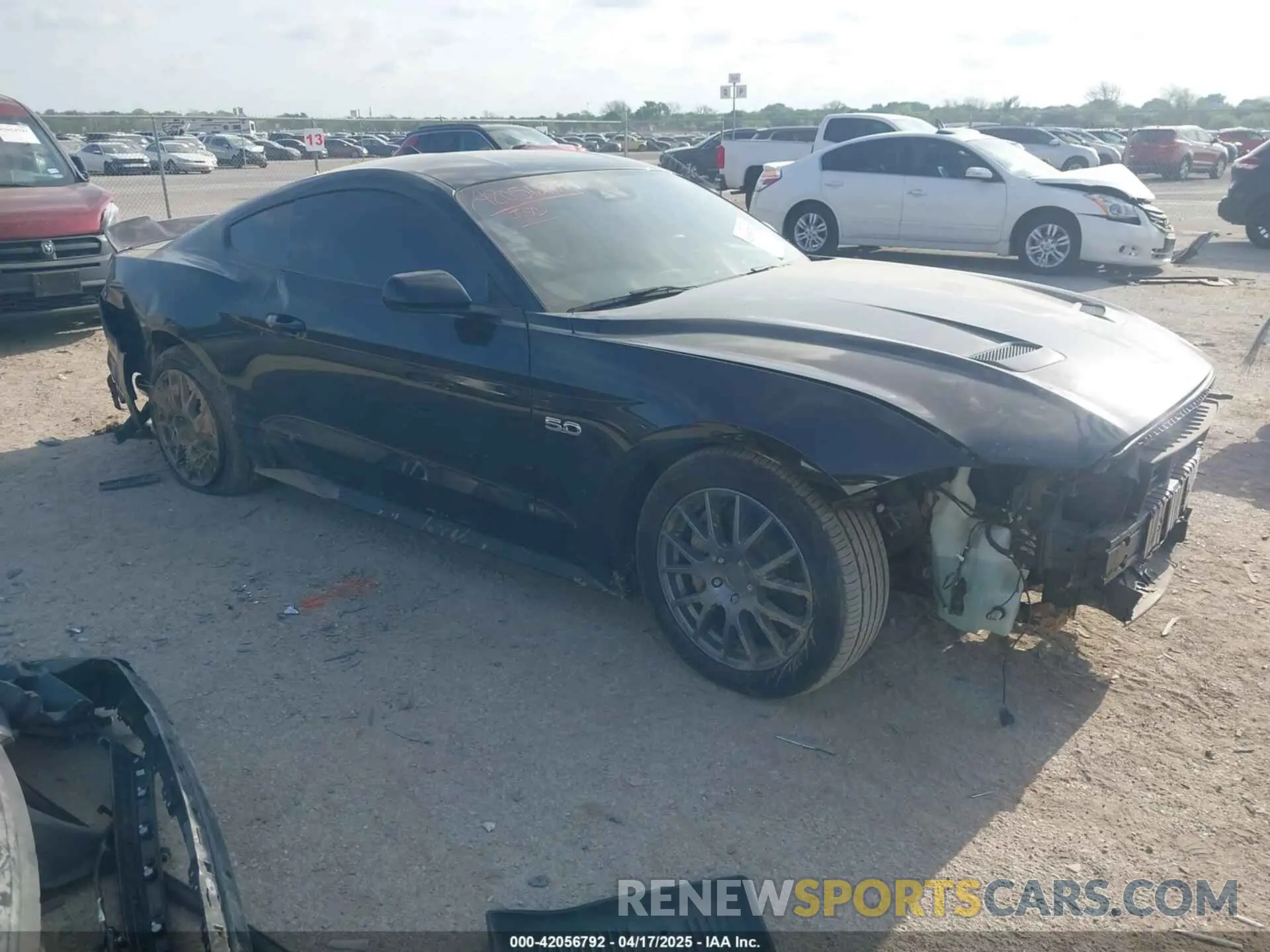 1 Photograph of a damaged car 1FA6P8CF1P5301948 FORD MUSTANG 2023