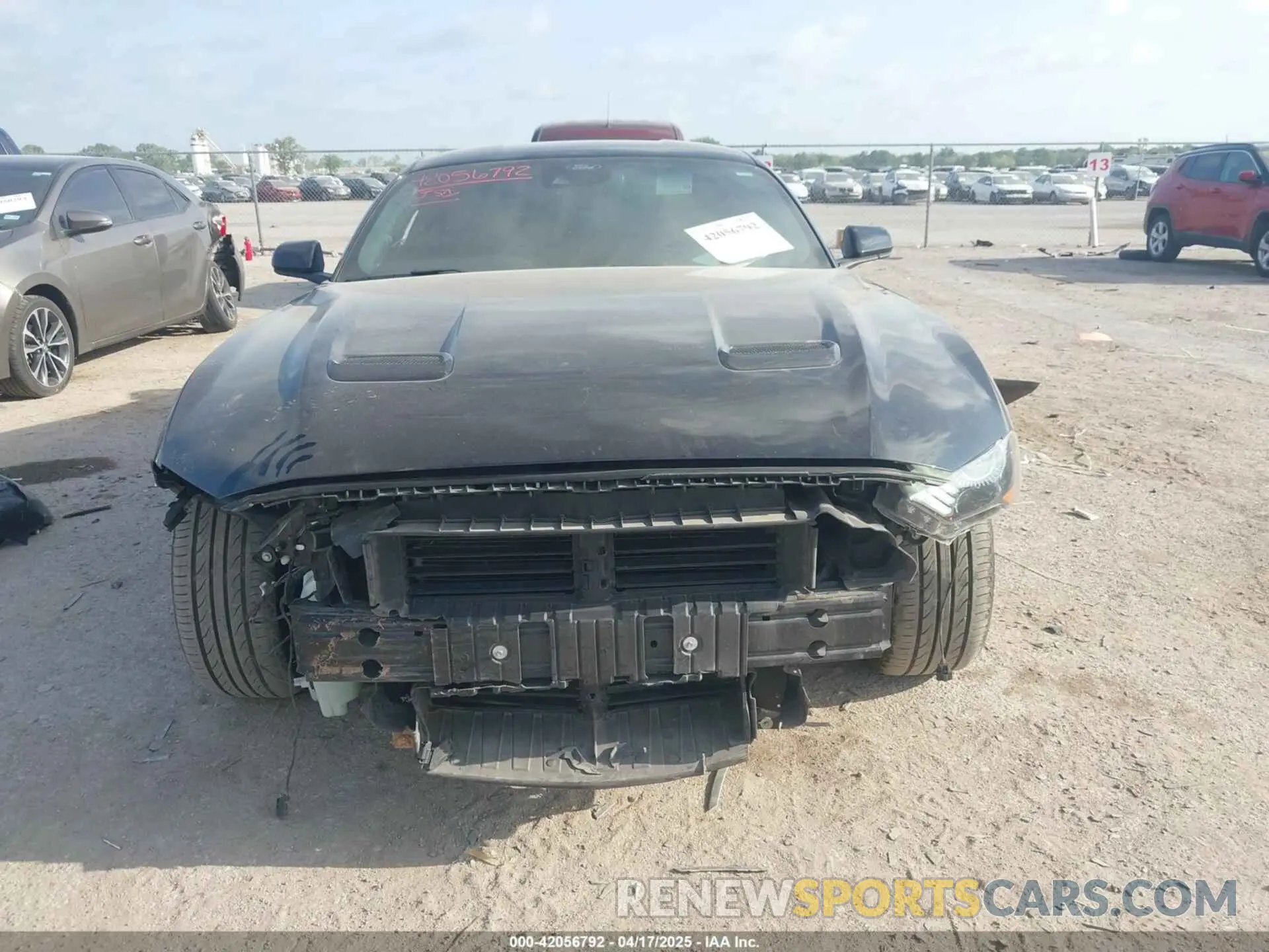 13 Photograph of a damaged car 1FA6P8CF1P5301948 FORD MUSTANG 2023