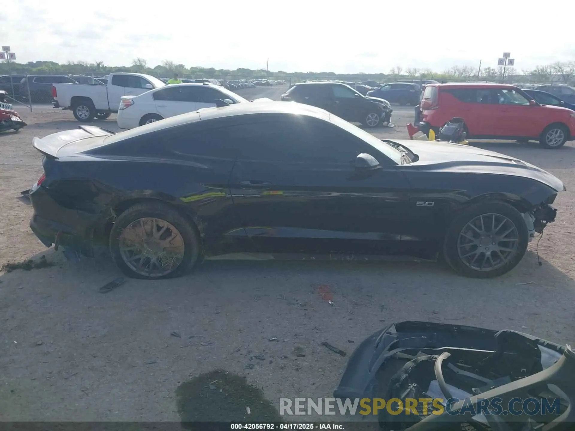 14 Photograph of a damaged car 1FA6P8CF1P5301948 FORD MUSTANG 2023