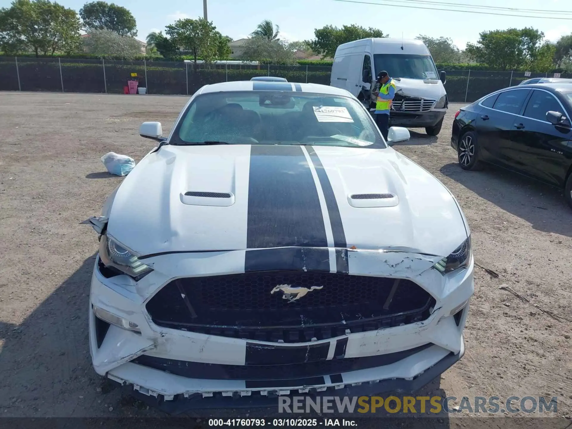 12 Photograph of a damaged car 1FA6P8CF3P5302065 FORD MUSTANG 2023