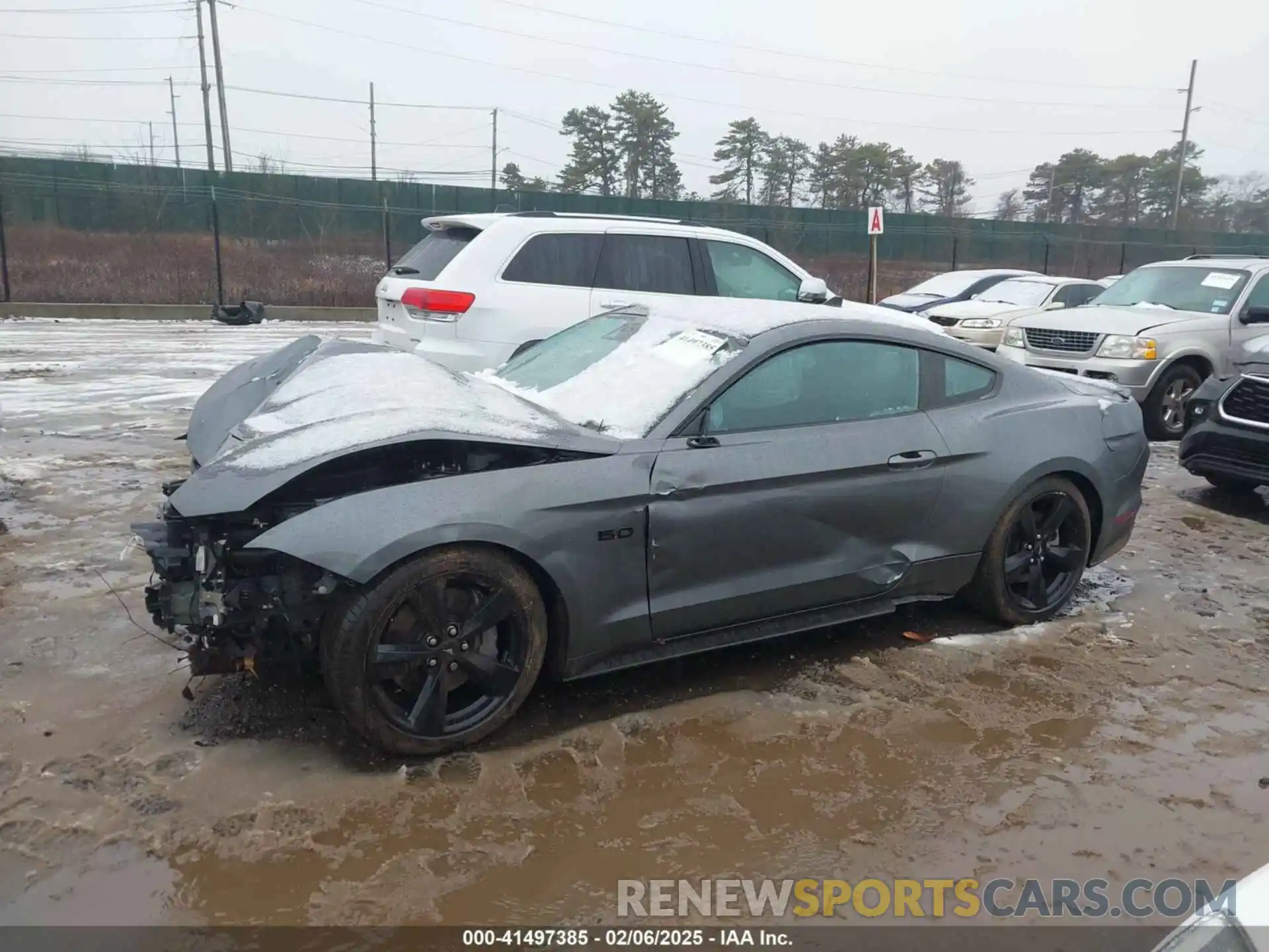 14 Photograph of a damaged car 1FA6P8CF3P5306746 FORD MUSTANG 2023