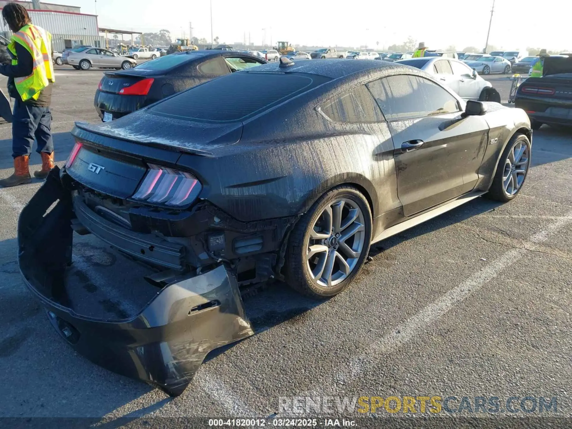 4 Photograph of a damaged car 1FA6P8CF3P5306777 FORD MUSTANG 2023