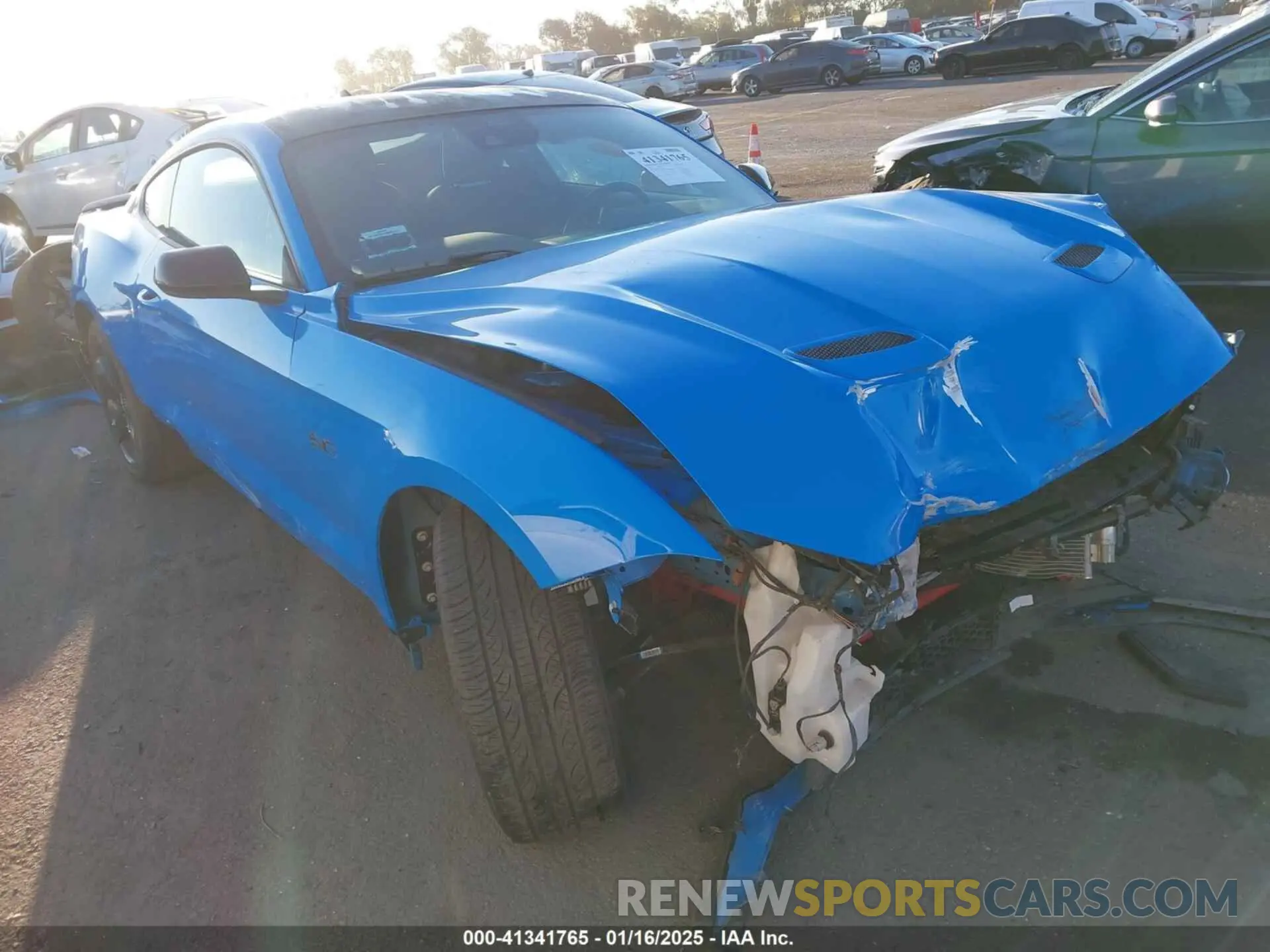 1 Photograph of a damaged car 1FA6P8CF4P5306853 FORD MUSTANG 2023