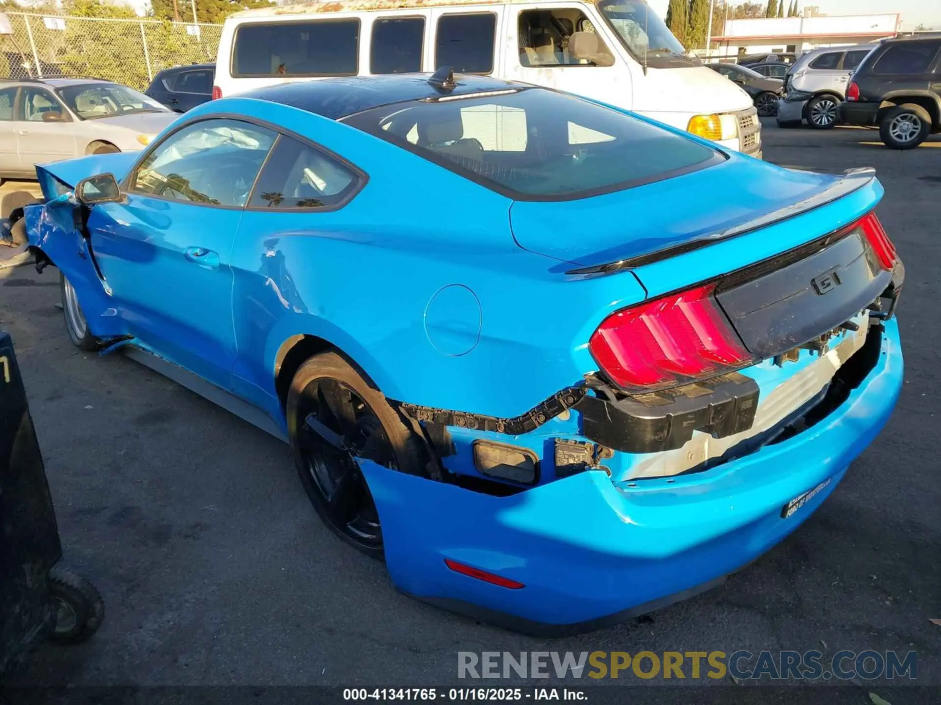 3 Photograph of a damaged car 1FA6P8CF4P5306853 FORD MUSTANG 2023