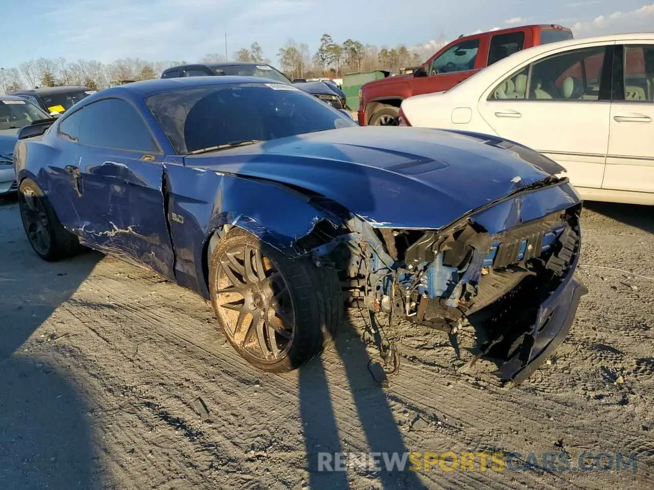 4 Photograph of a damaged car 1FA6P8CF5P5300589 FORD MUSTANG 2023