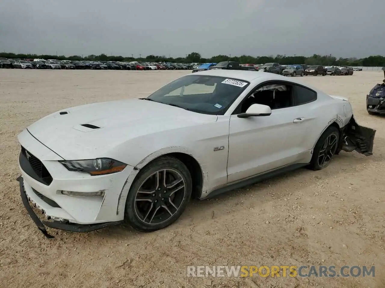 1 Photograph of a damaged car 1FA6P8CF5P5303895 FORD MUSTANG 2023