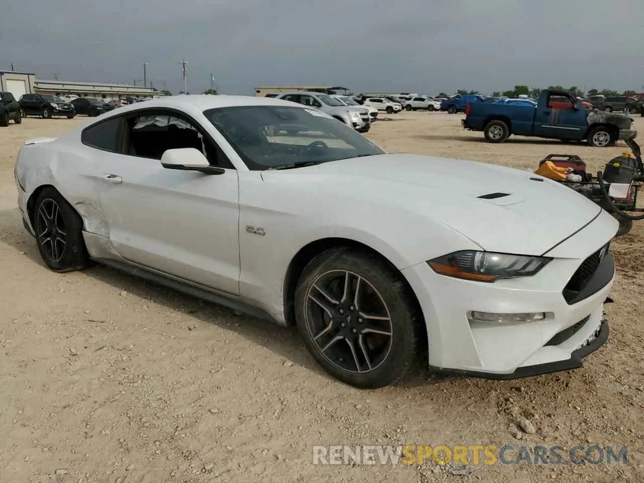 4 Photograph of a damaged car 1FA6P8CF5P5303895 FORD MUSTANG 2023