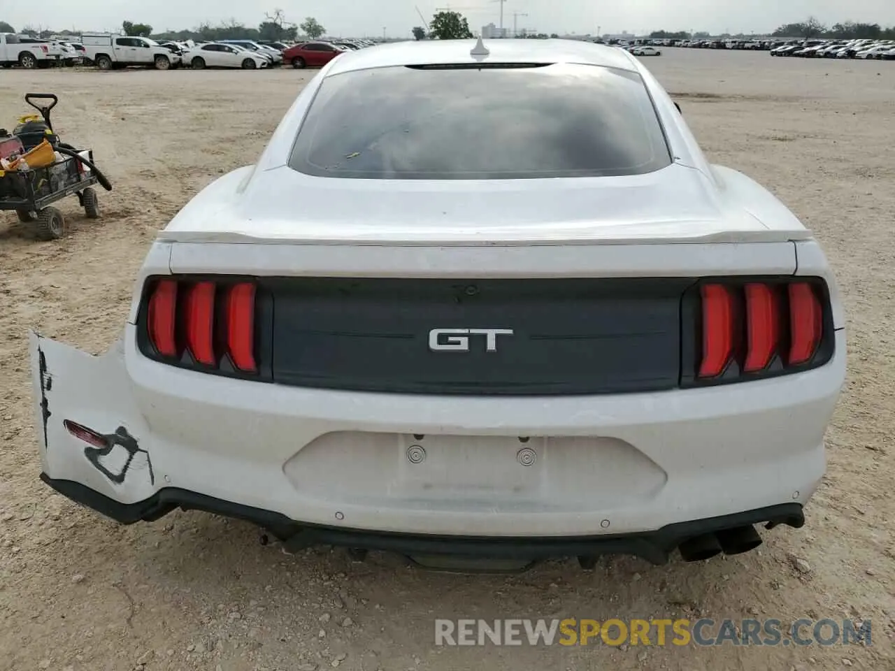 6 Photograph of a damaged car 1FA6P8CF5P5303895 FORD MUSTANG 2023