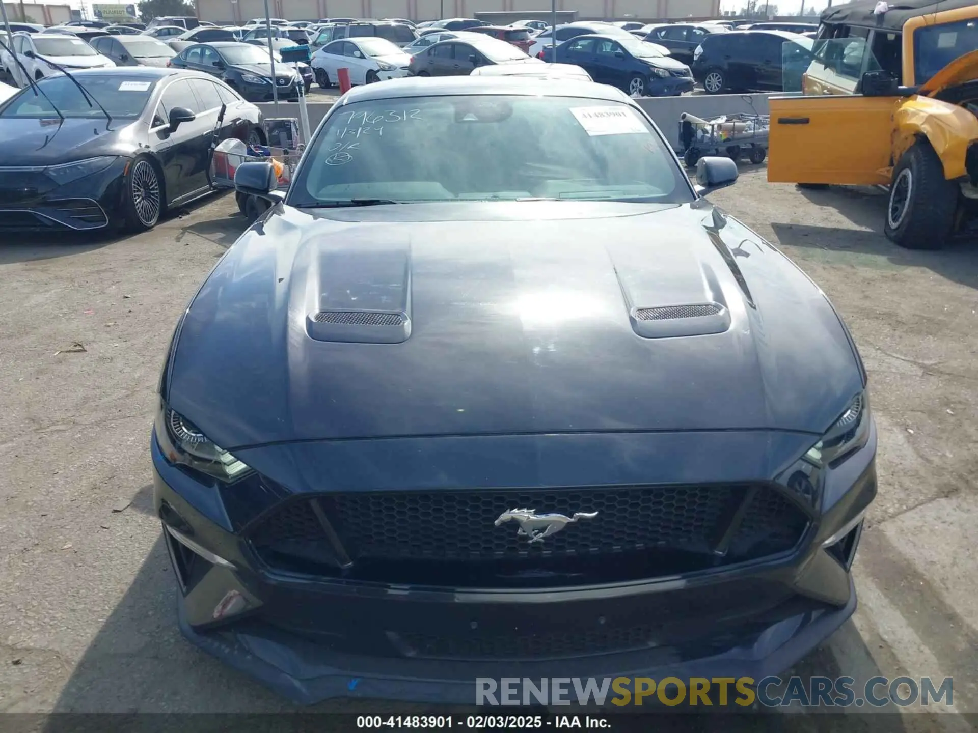 12 Photograph of a damaged car 1FA6P8CF6P5300715 FORD MUSTANG 2023