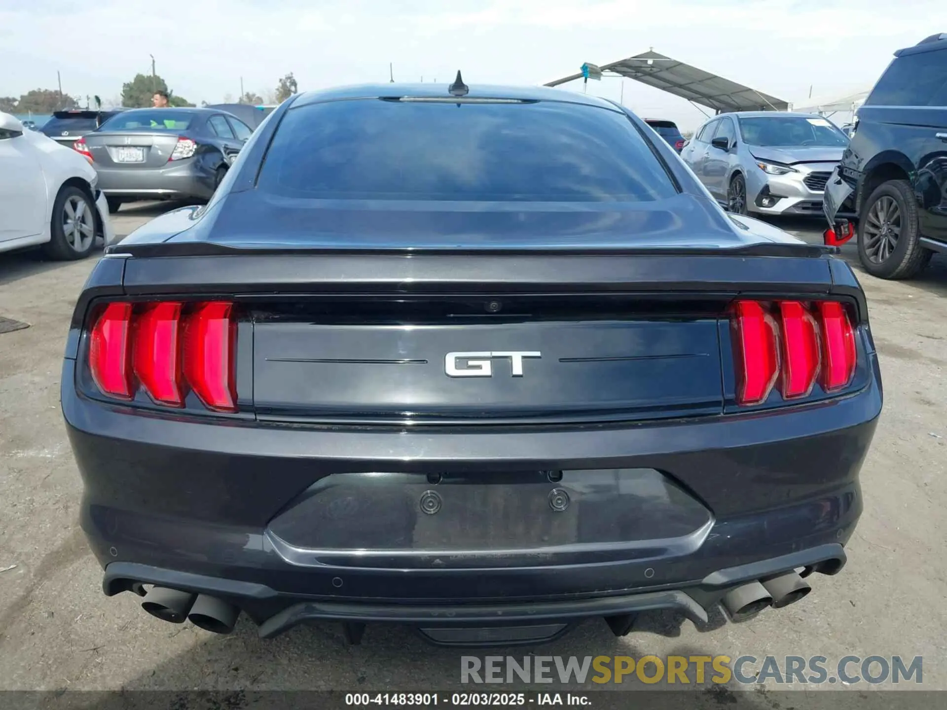 16 Photograph of a damaged car 1FA6P8CF6P5300715 FORD MUSTANG 2023