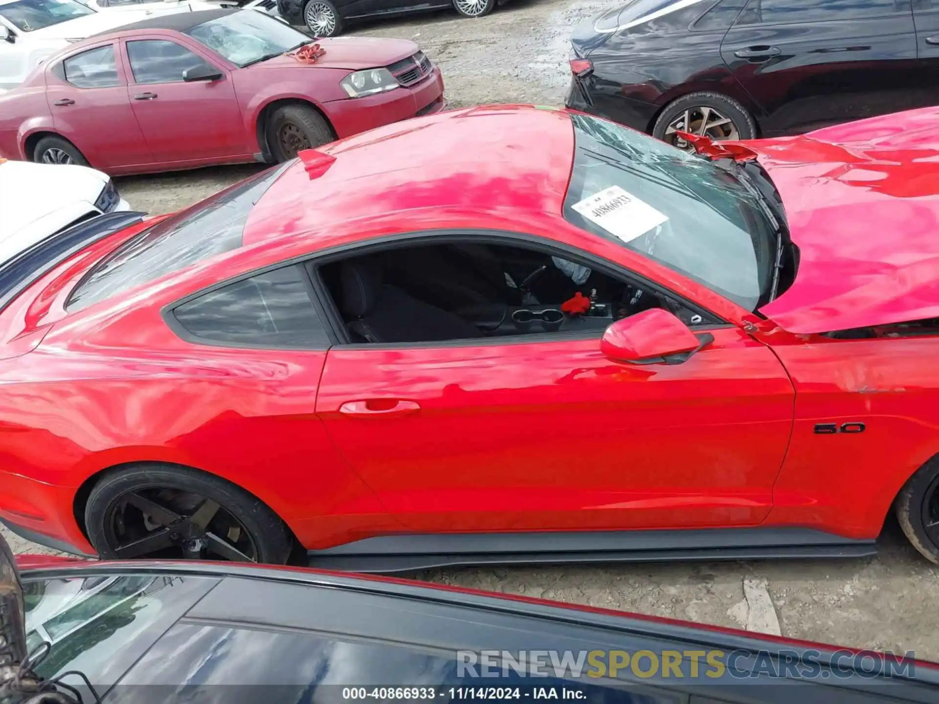 13 Photograph of a damaged car 1FA6P8CF6P5301931 FORD MUSTANG 2023