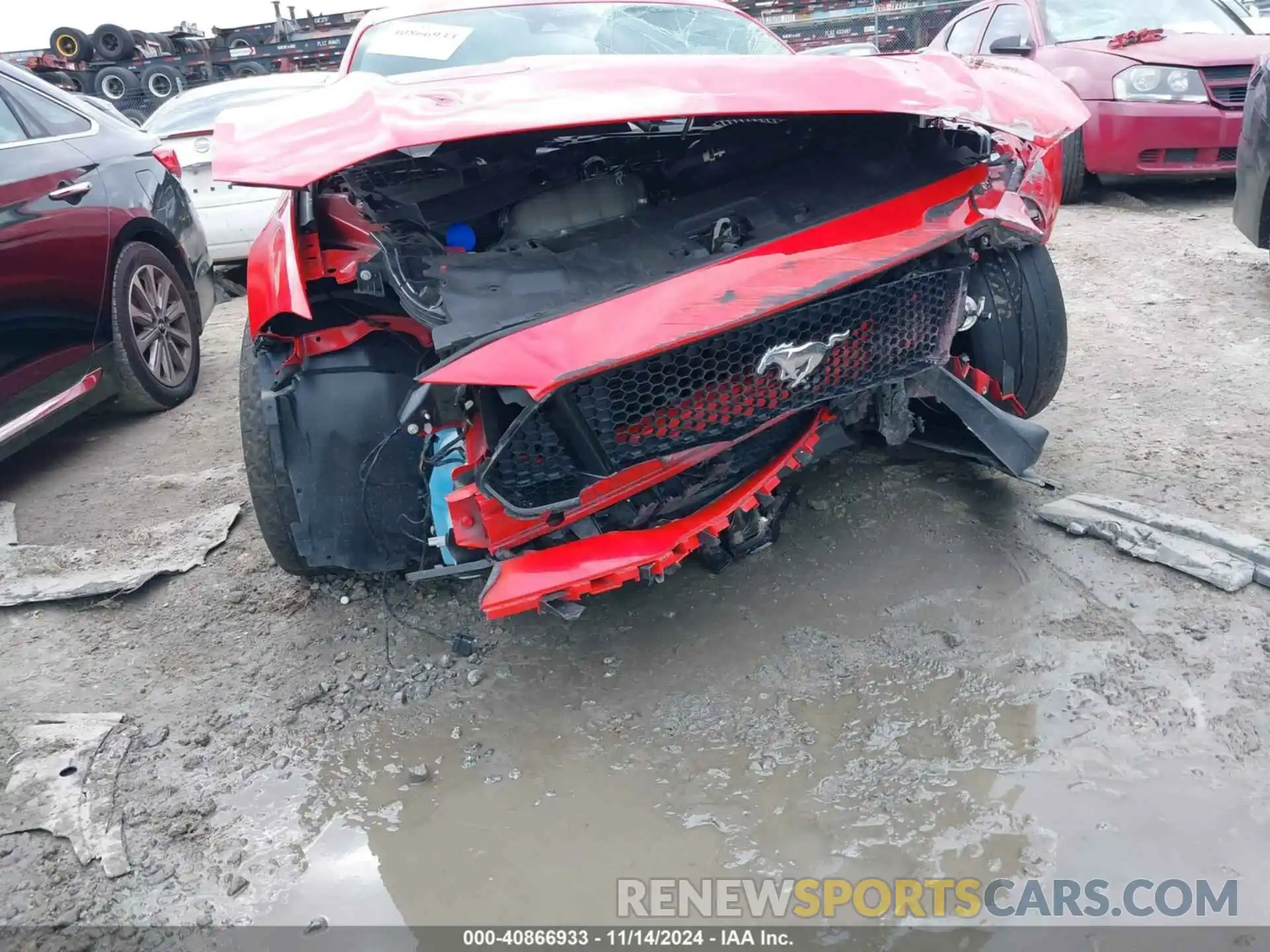 6 Photograph of a damaged car 1FA6P8CF6P5301931 FORD MUSTANG 2023