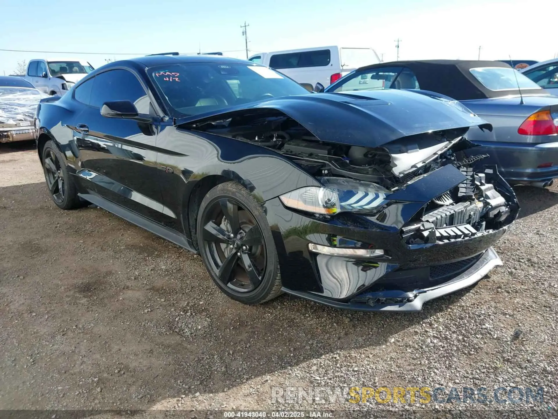 1 Photograph of a damaged car 1FA6P8CF6P5302934 FORD MUSTANG 2023
