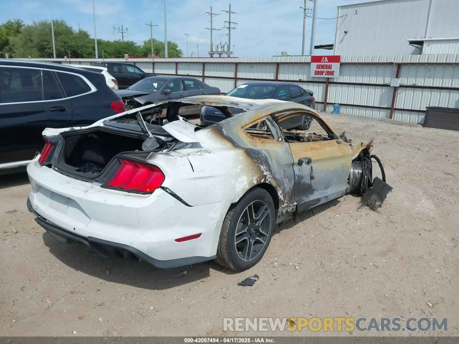 4 Photograph of a damaged car 1FA6P8CF6P5303050 FORD MUSTANG 2023