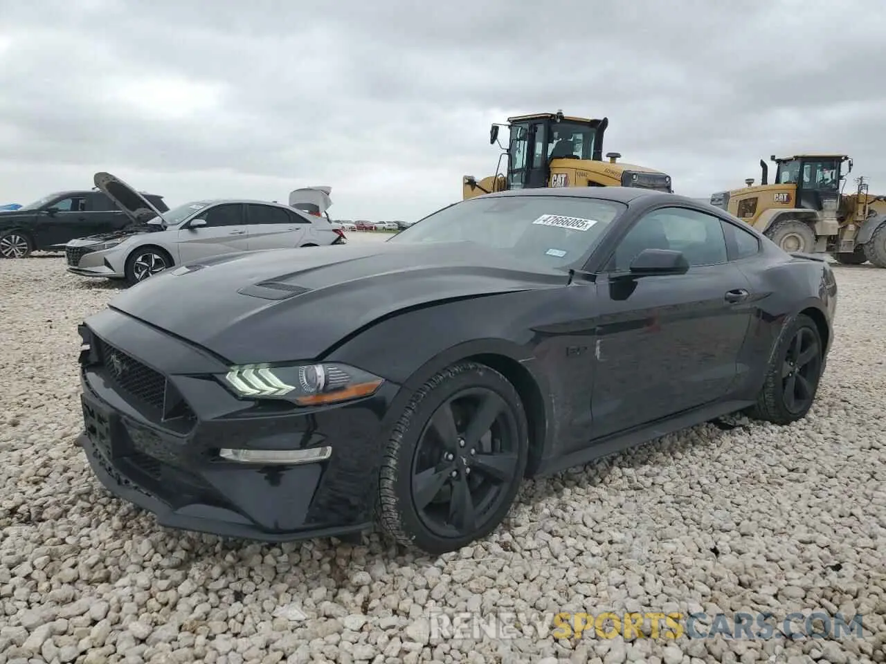 1 Photograph of a damaged car 1FA6P8CF7P5301632 FORD MUSTANG 2023