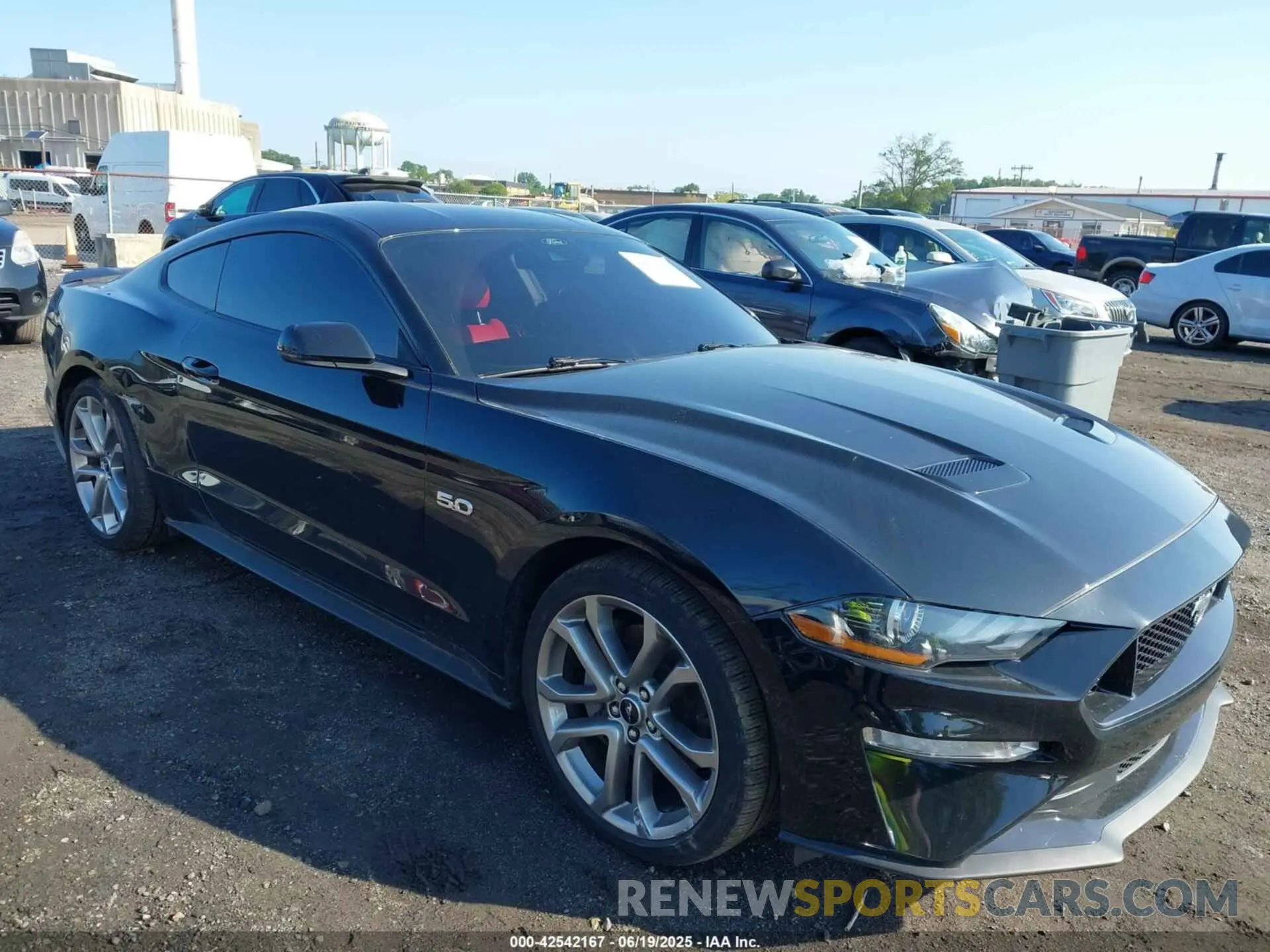 1 Photograph of a damaged car 1FA6P8CF7P5307236 FORD MUSTANG 2023