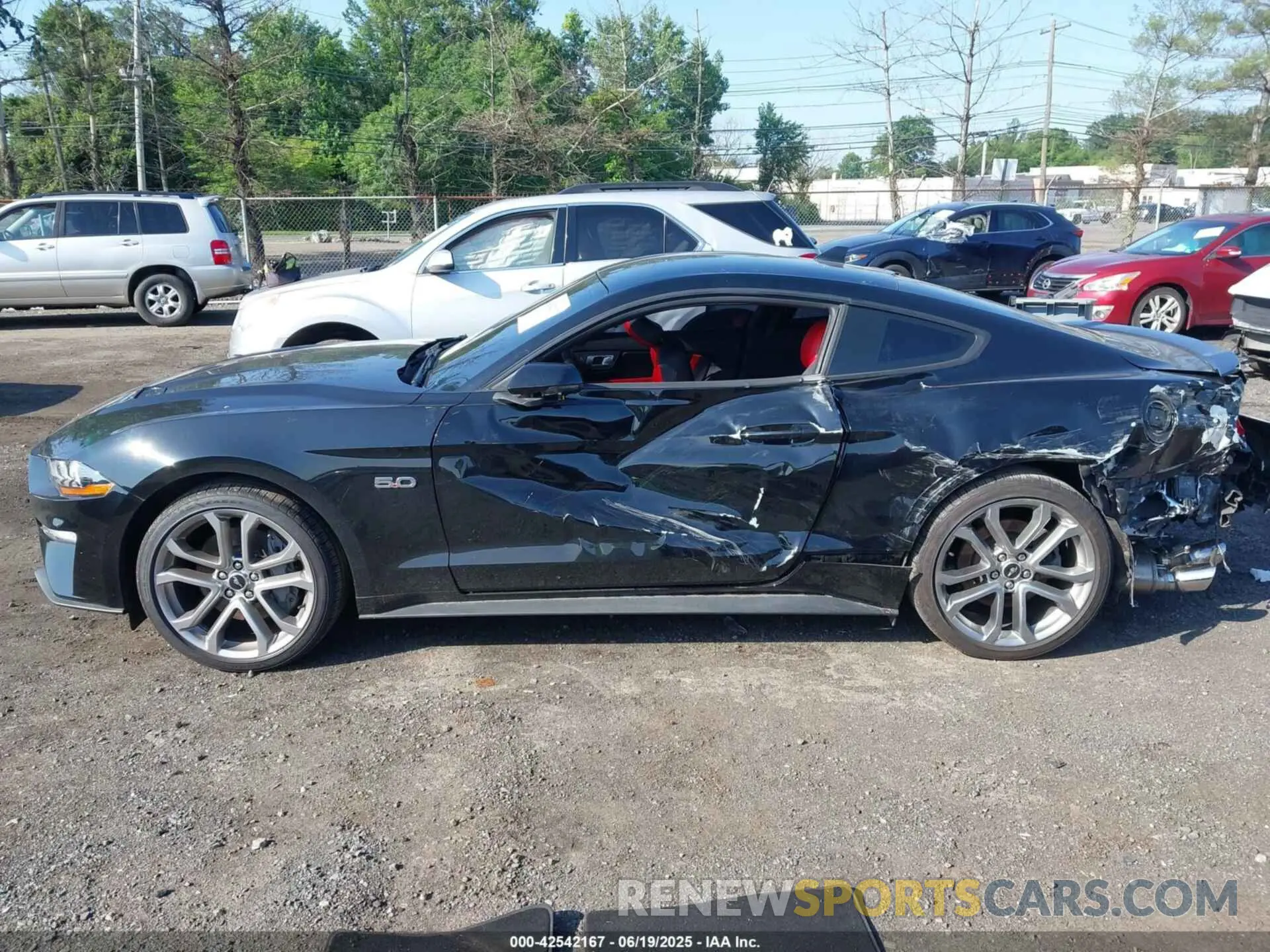 14 Photograph of a damaged car 1FA6P8CF7P5307236 FORD MUSTANG 2023