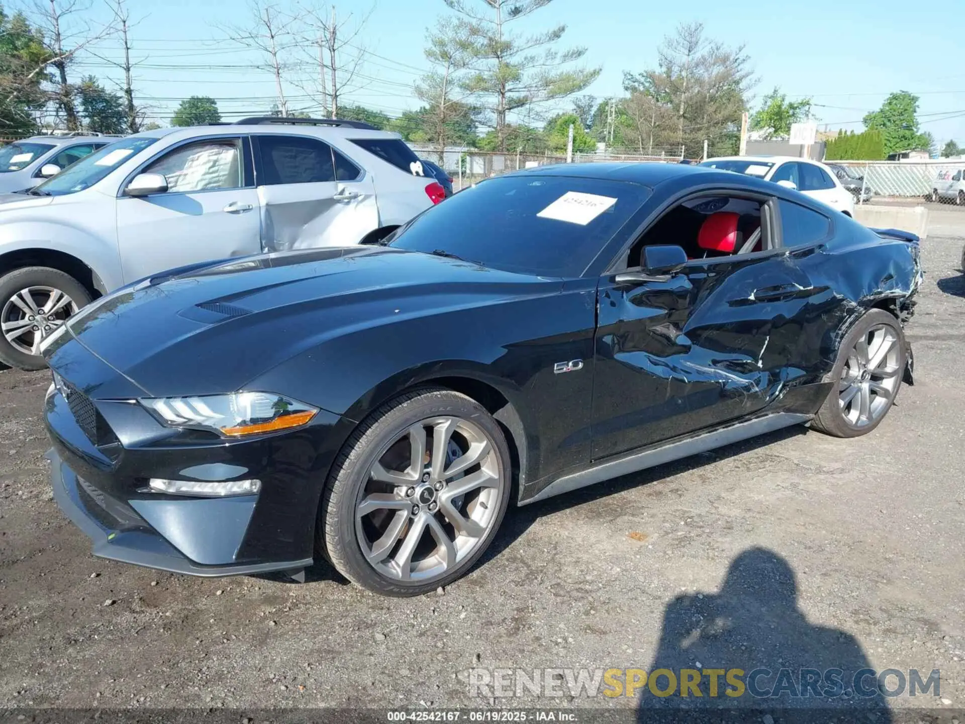 2 Photograph of a damaged car 1FA6P8CF7P5307236 FORD MUSTANG 2023