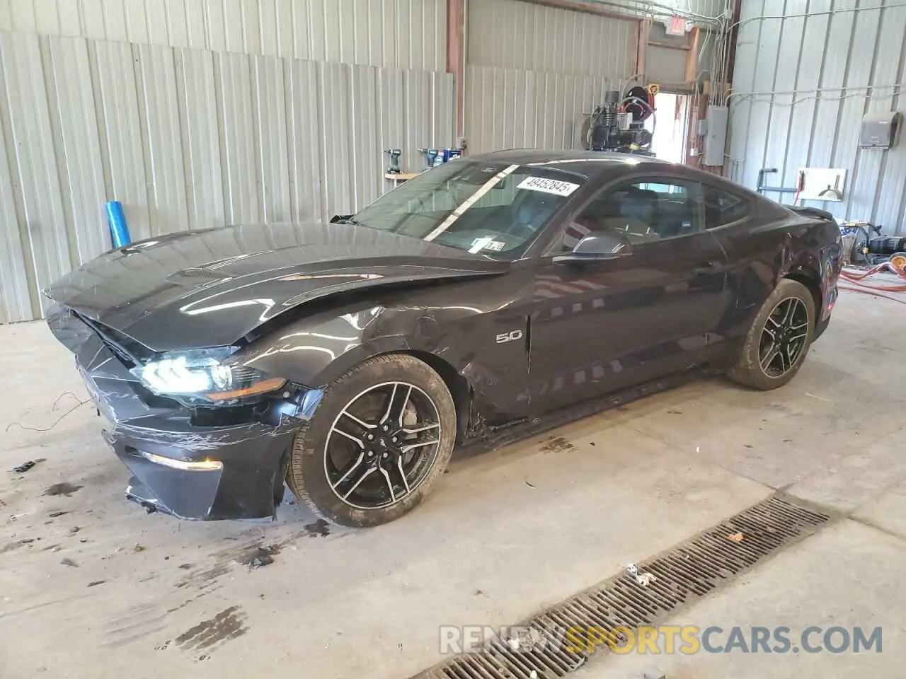 1 Photograph of a damaged car 1FA6P8CF8P5302630 FORD MUSTANG 2023