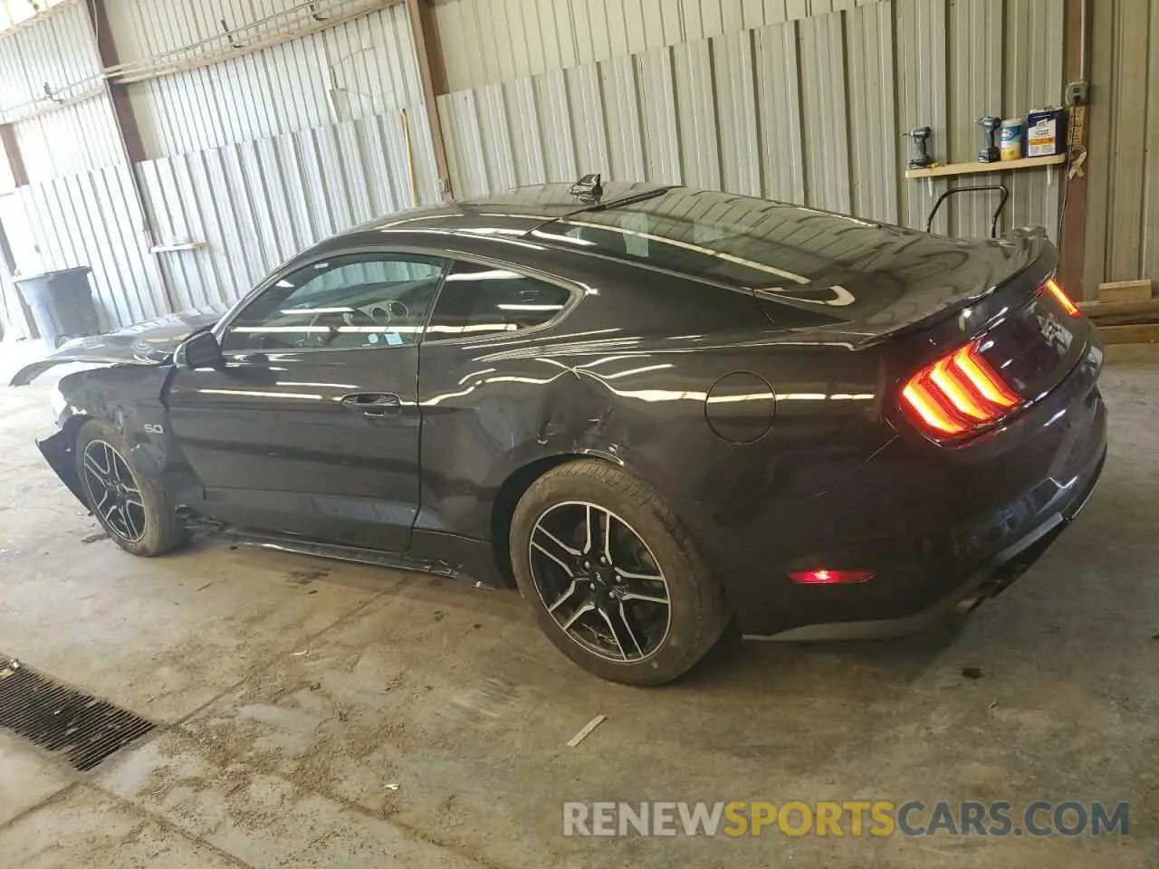 2 Photograph of a damaged car 1FA6P8CF8P5302630 FORD MUSTANG 2023