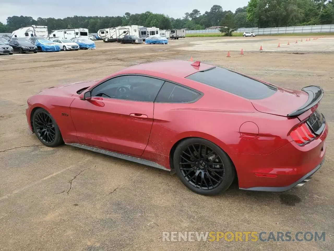 2 Photograph of a damaged car 1FA6P8CF8P5303261 FORD MUSTANG 2023
