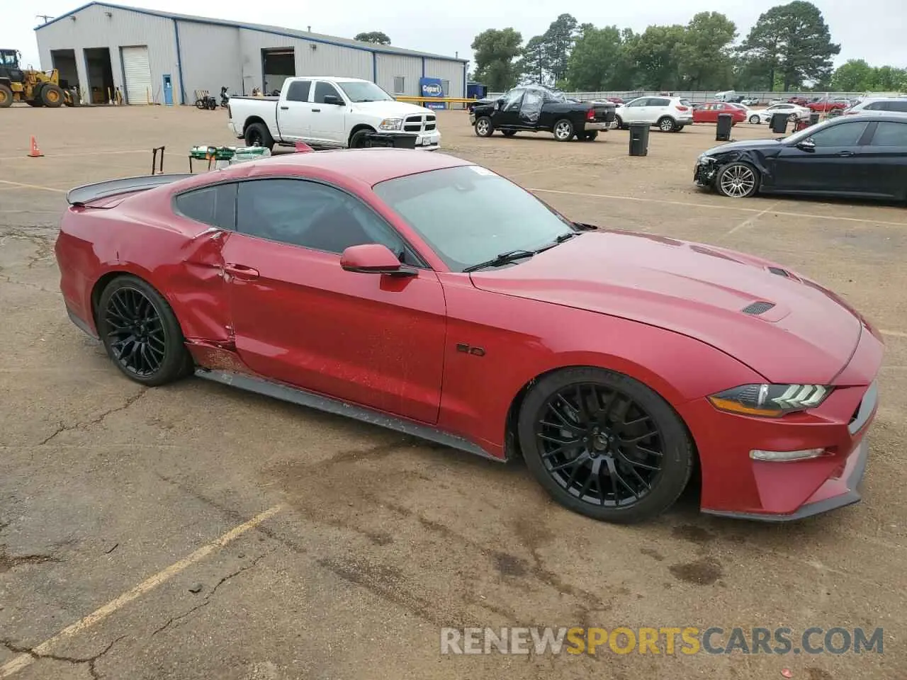 4 Photograph of a damaged car 1FA6P8CF8P5303261 FORD MUSTANG 2023