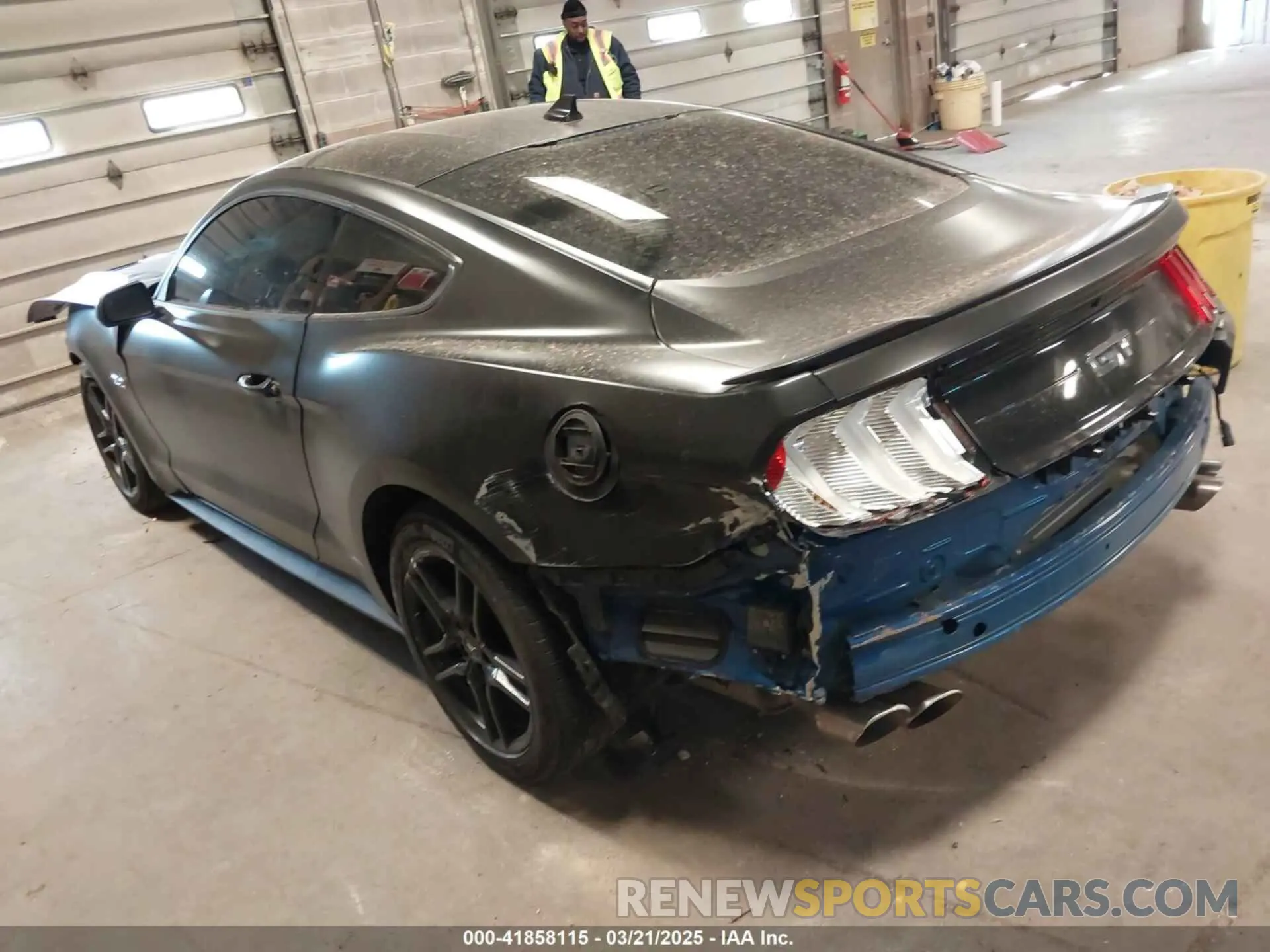 3 Photograph of a damaged car 1FA6P8CF8P5305334 FORD MUSTANG 2023