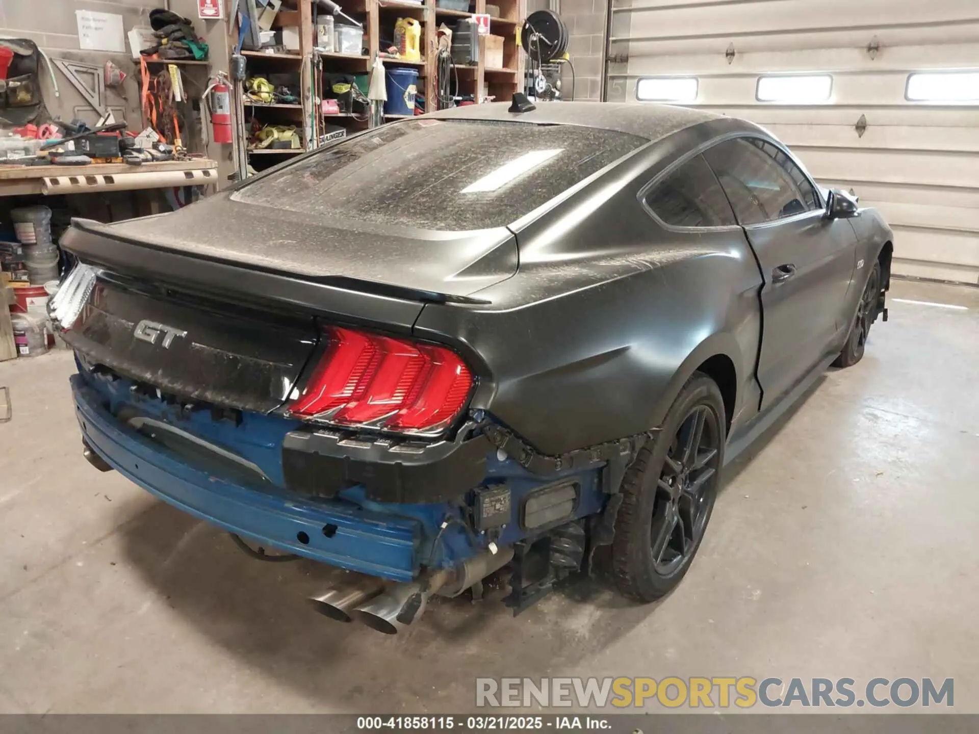 4 Photograph of a damaged car 1FA6P8CF8P5305334 FORD MUSTANG 2023