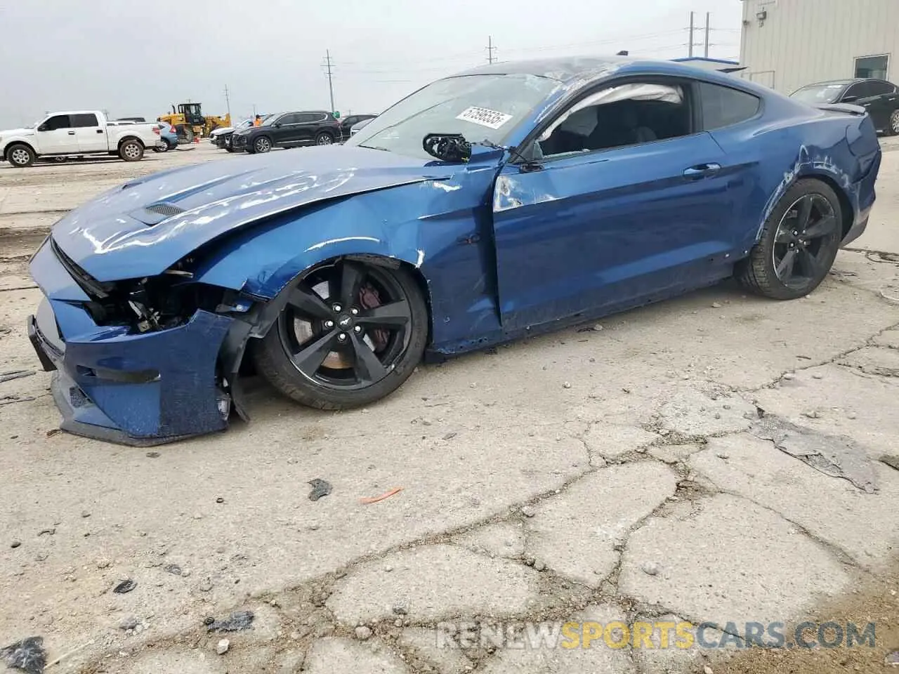 1 Photograph of a damaged car 1FA6P8CF9P5301583 FORD MUSTANG 2023