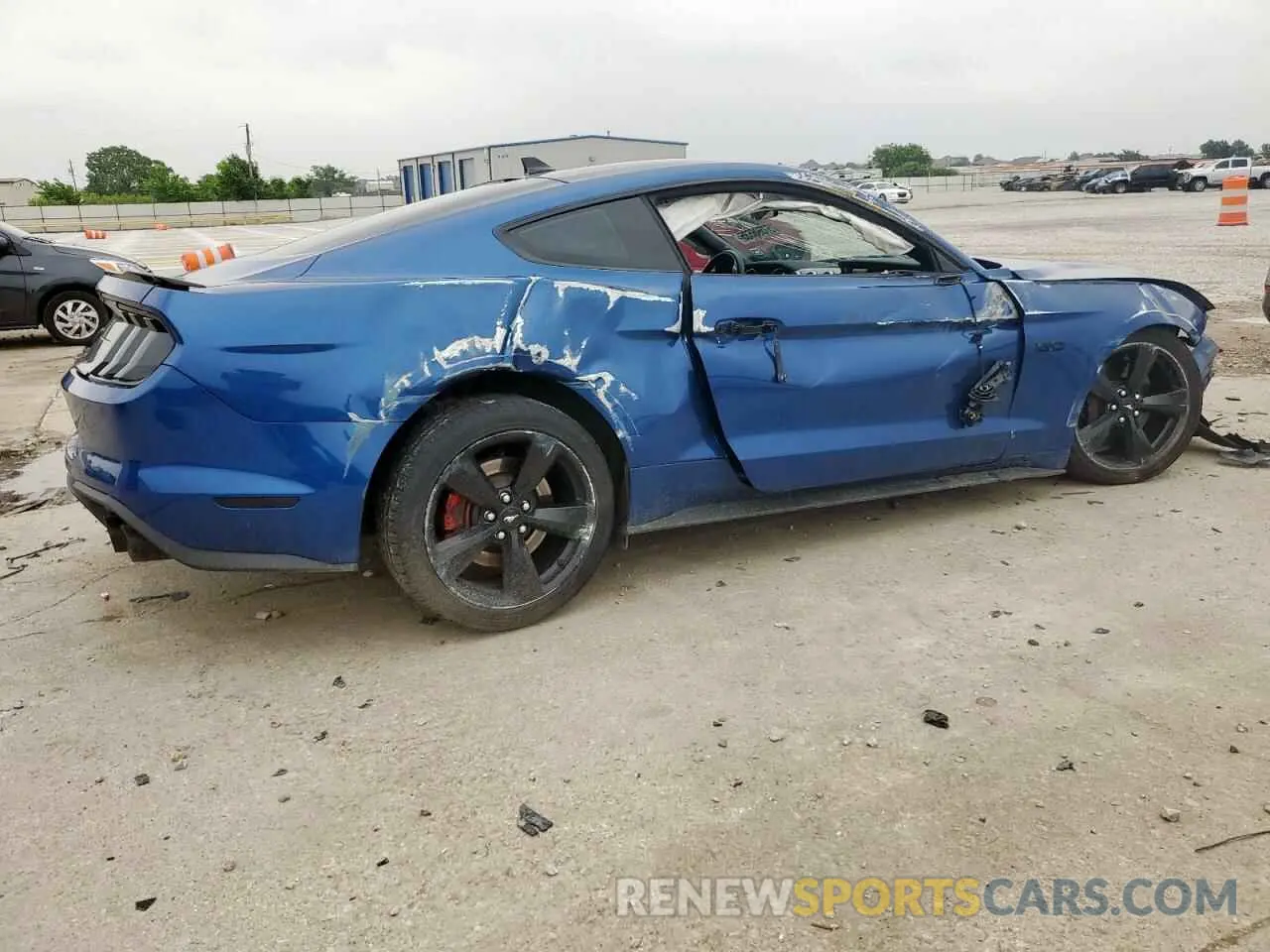 3 Photograph of a damaged car 1FA6P8CF9P5301583 FORD MUSTANG 2023