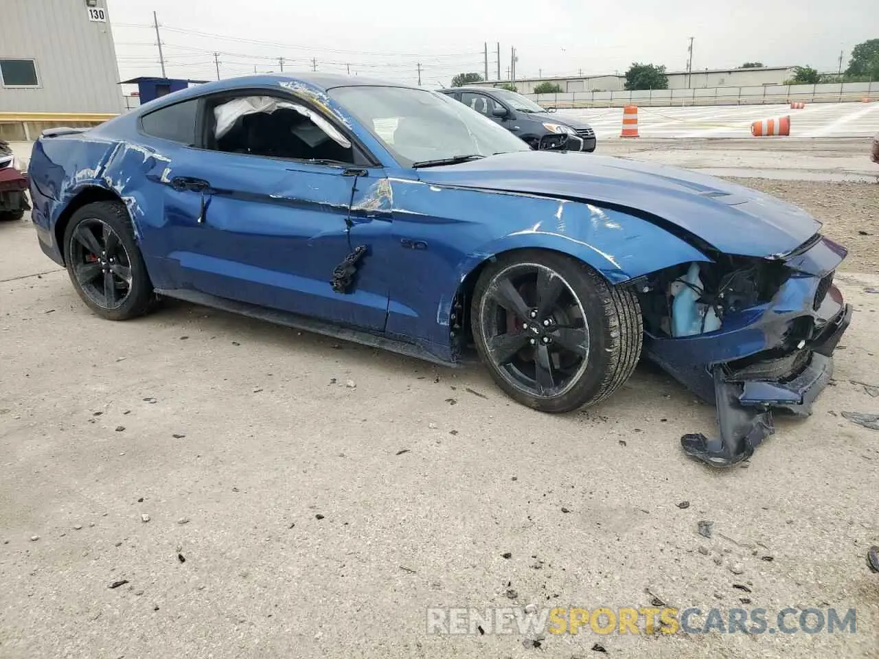 4 Photograph of a damaged car 1FA6P8CF9P5301583 FORD MUSTANG 2023