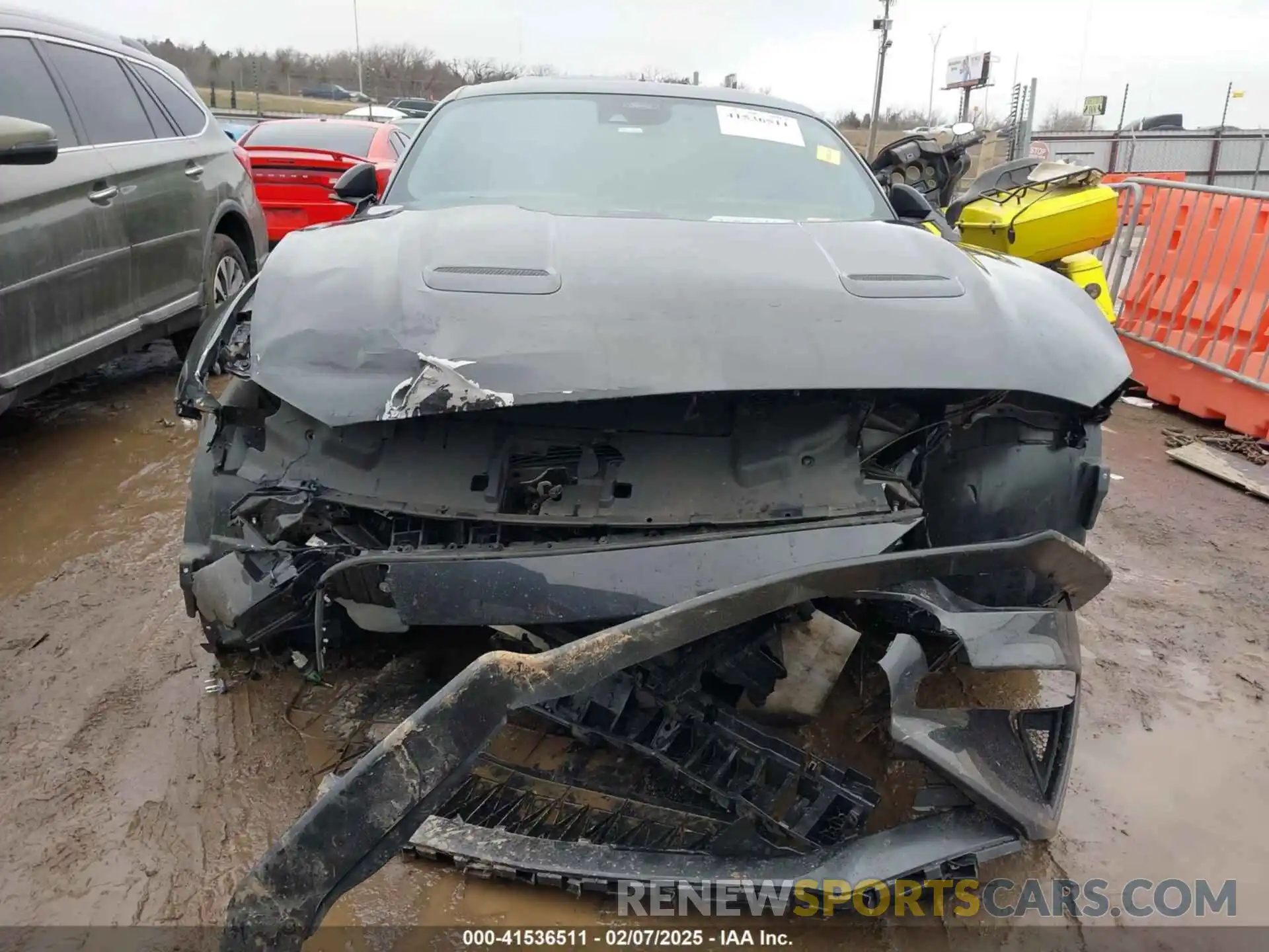 13 Photograph of a damaged car 1FA6P8CF9P5303768 FORD MUSTANG 2023