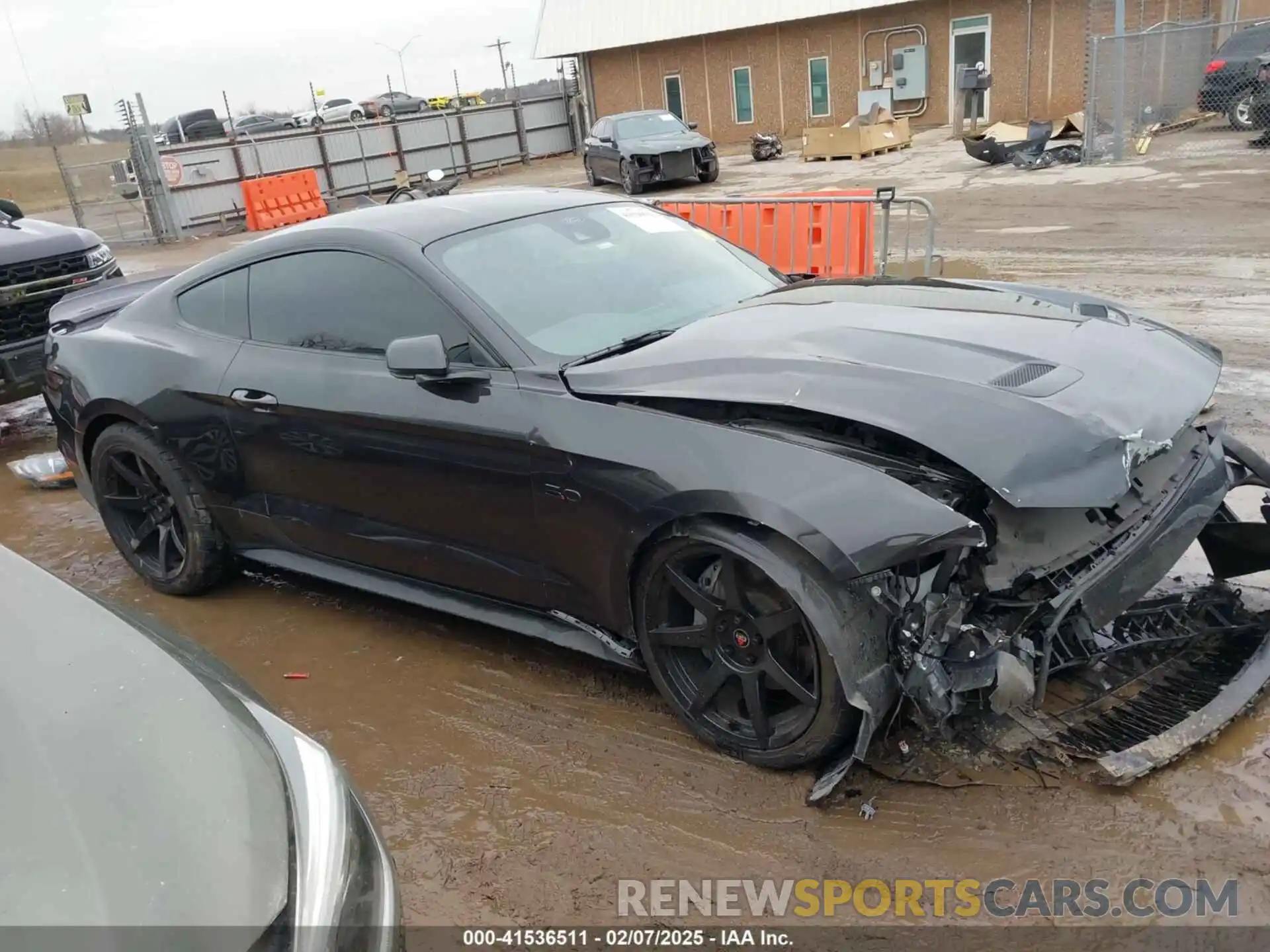 14 Photograph of a damaged car 1FA6P8CF9P5303768 FORD MUSTANG 2023