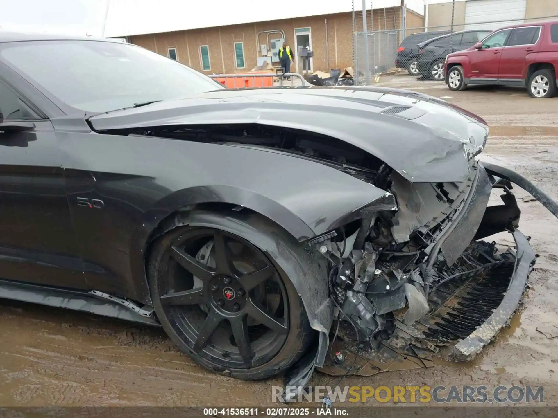 6 Photograph of a damaged car 1FA6P8CF9P5303768 FORD MUSTANG 2023