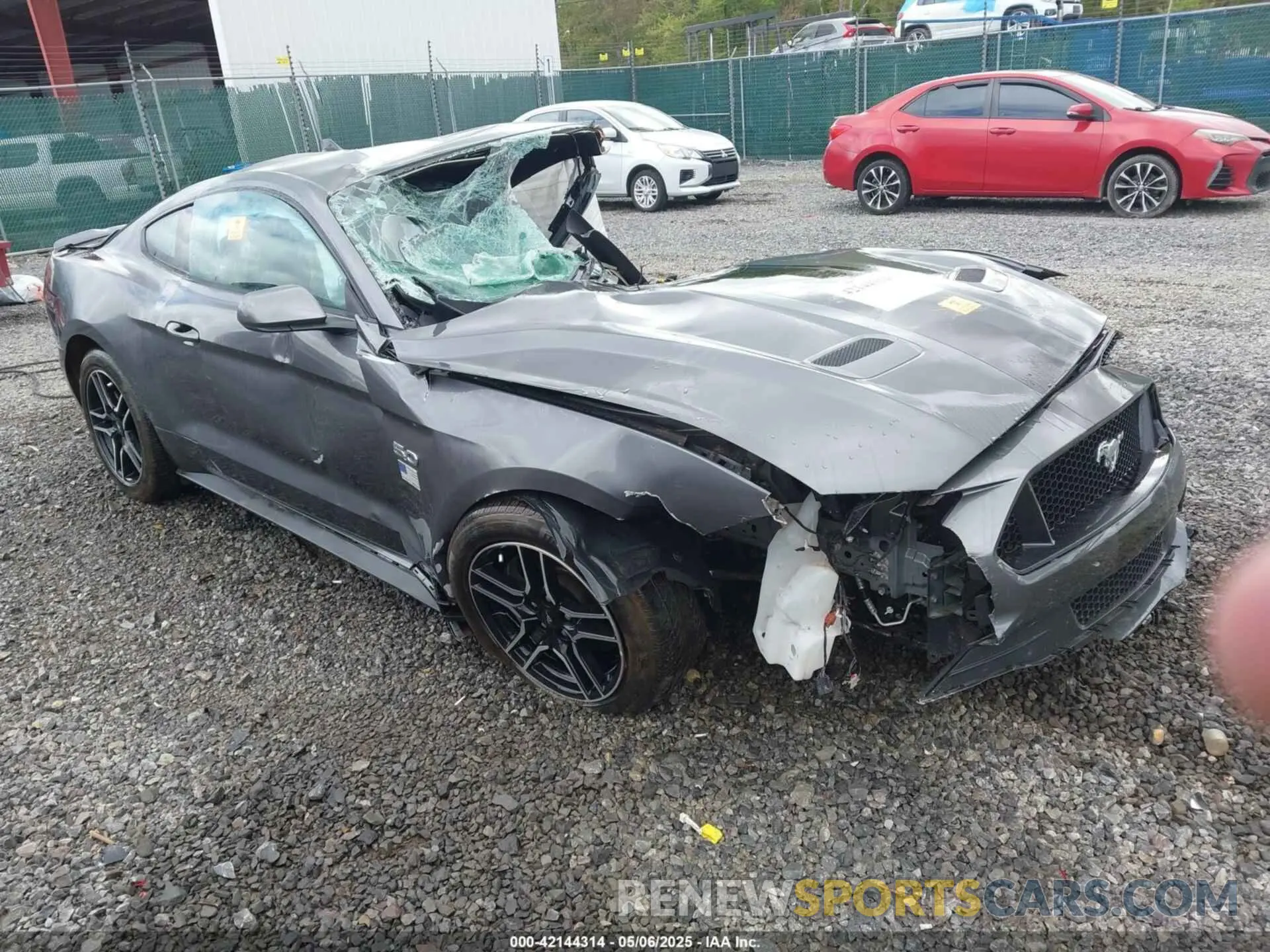 1 Photograph of a damaged car 1FA6P8CF9P5305066 FORD MUSTANG 2023