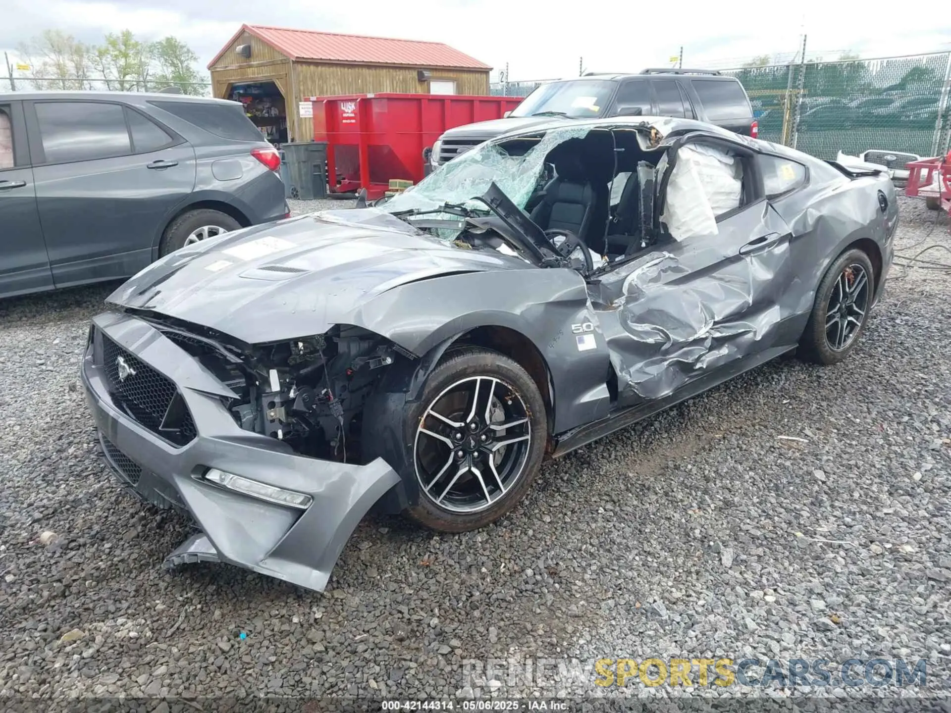 2 Photograph of a damaged car 1FA6P8CF9P5305066 FORD MUSTANG 2023
