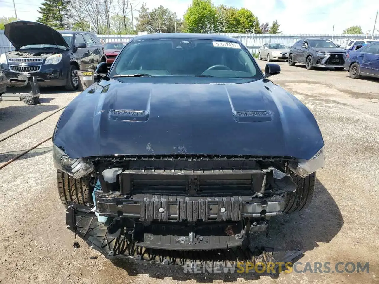 5 Photograph of a damaged car 1FA6P8CF9P5305892 FORD MUSTANG 2023