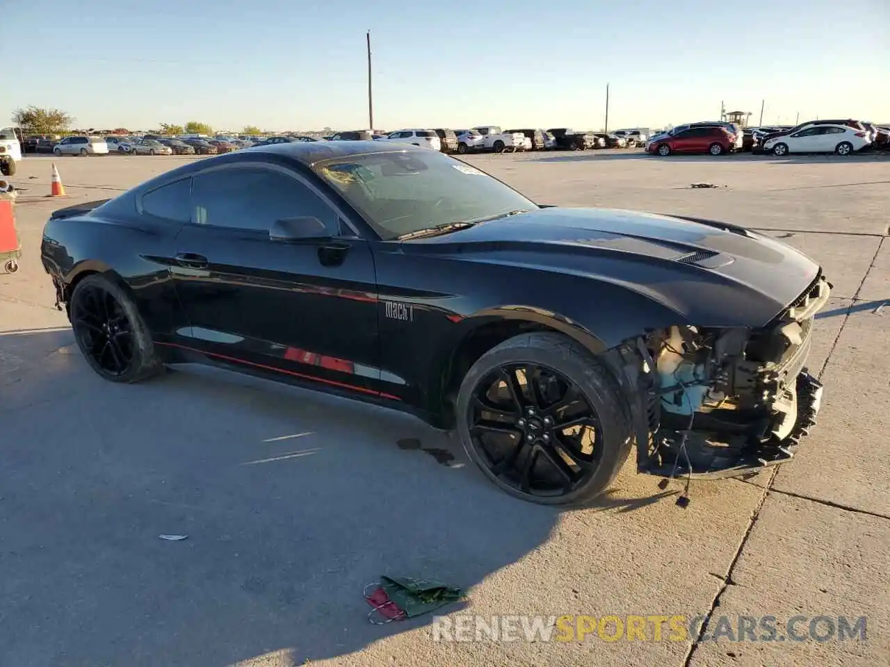 4 Photograph of a damaged car 1FA6P8R02P5501899 FORD MUSTANG 2023