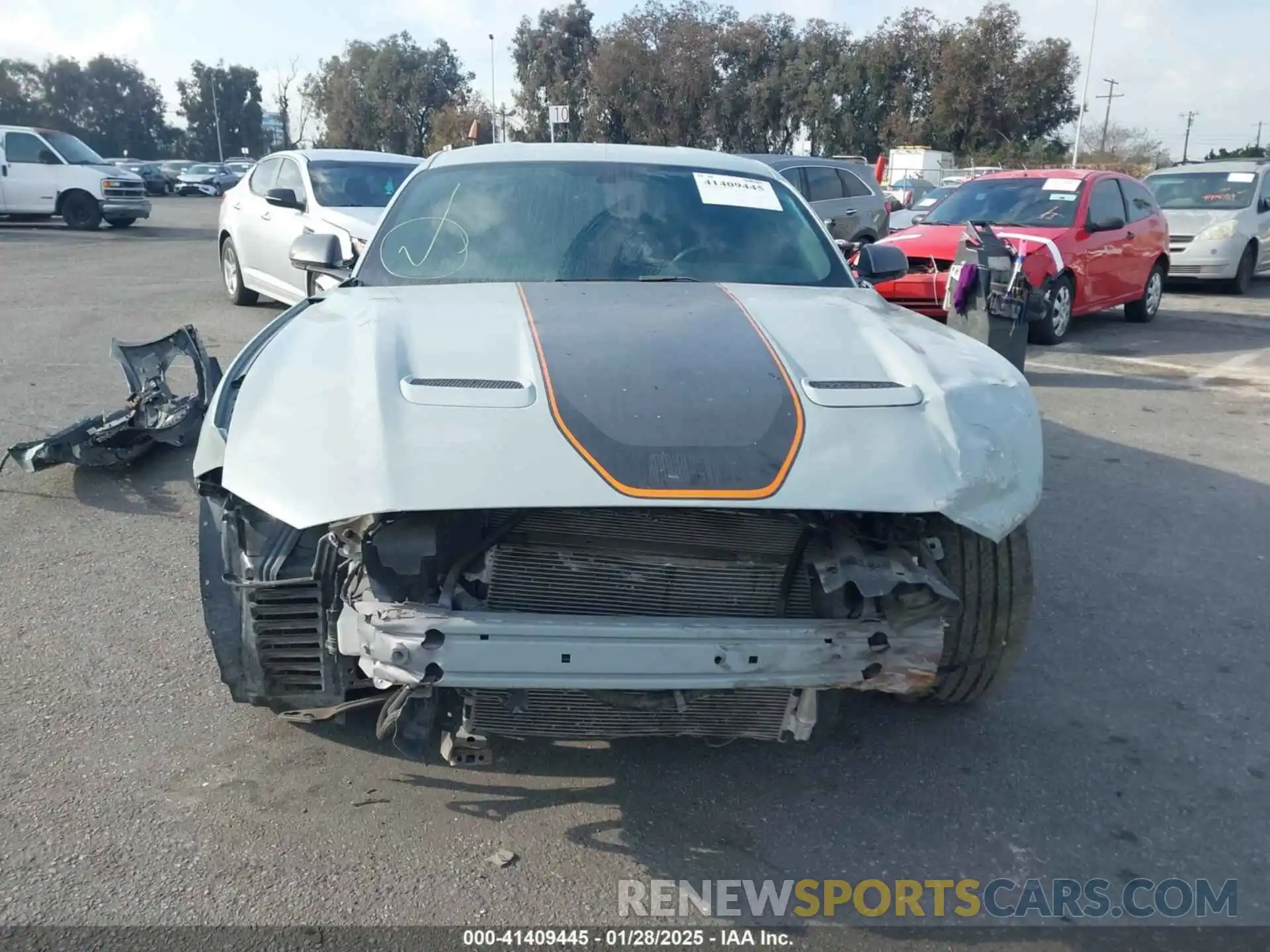 13 Photograph of a damaged car 1FA6P8R02P5502244 FORD MUSTANG 2023